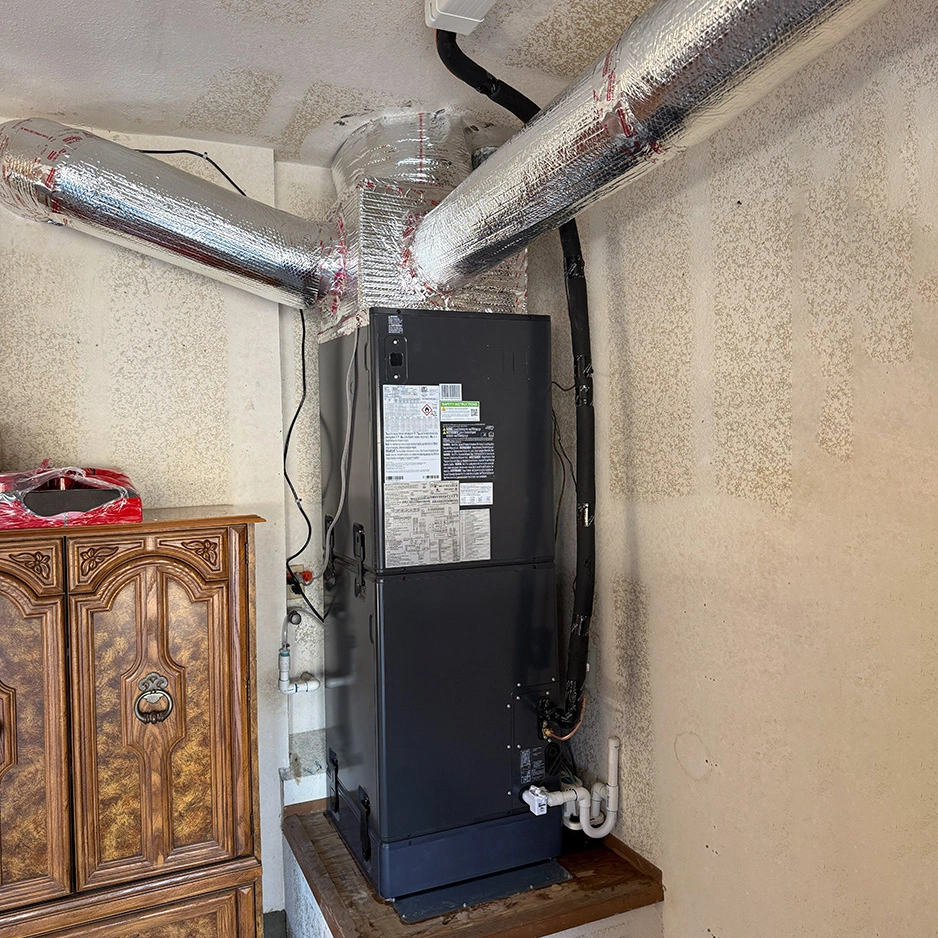 4-Ton Air Handler installation